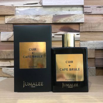 parfum cuir et café brûlé